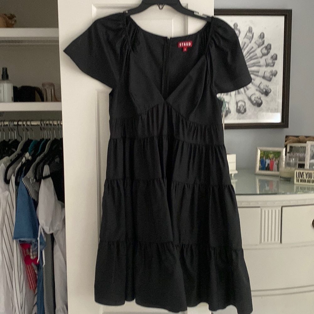 STAUD Corsica Mini Dress - Black
